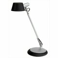 Alba Ledluce Desk Lamp, 1 Arm, 6.5W, 330 Lumens, Black ABALEDLUCEN